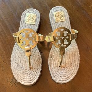 Tory Burch Miller Espadrille Sandals